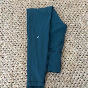 Lululemon Teal Activewear Leggings